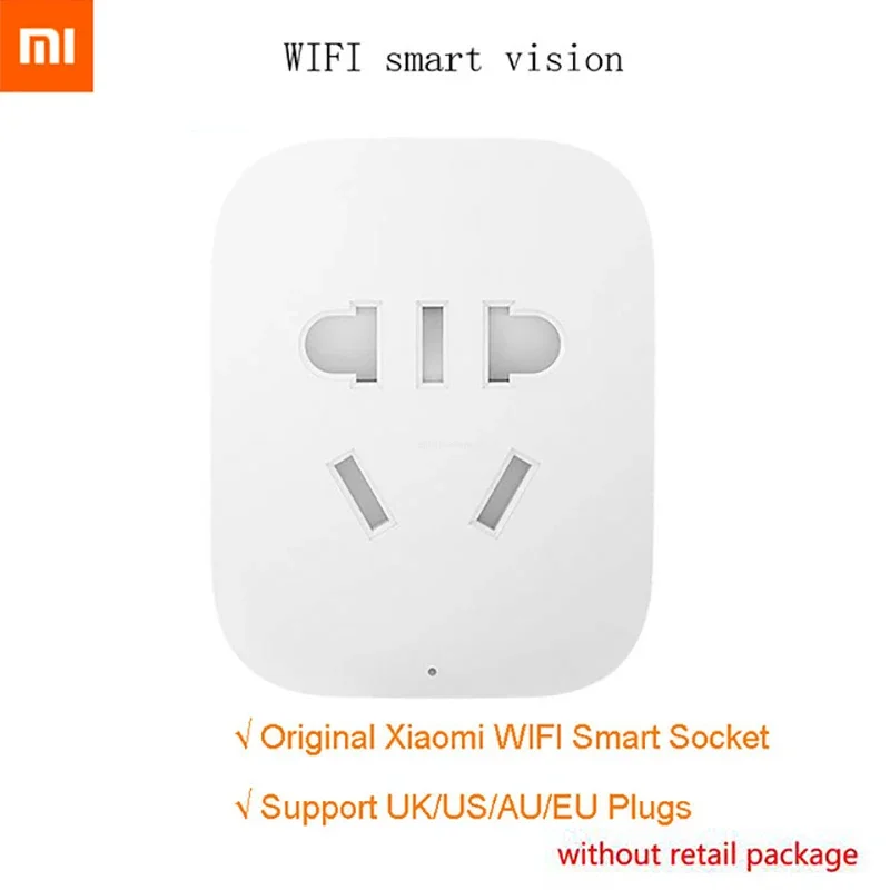 Smart Home Zestaw - Xiaomi MIJIA Smart WLAN-Steckdose Upgrade Fernbedienung