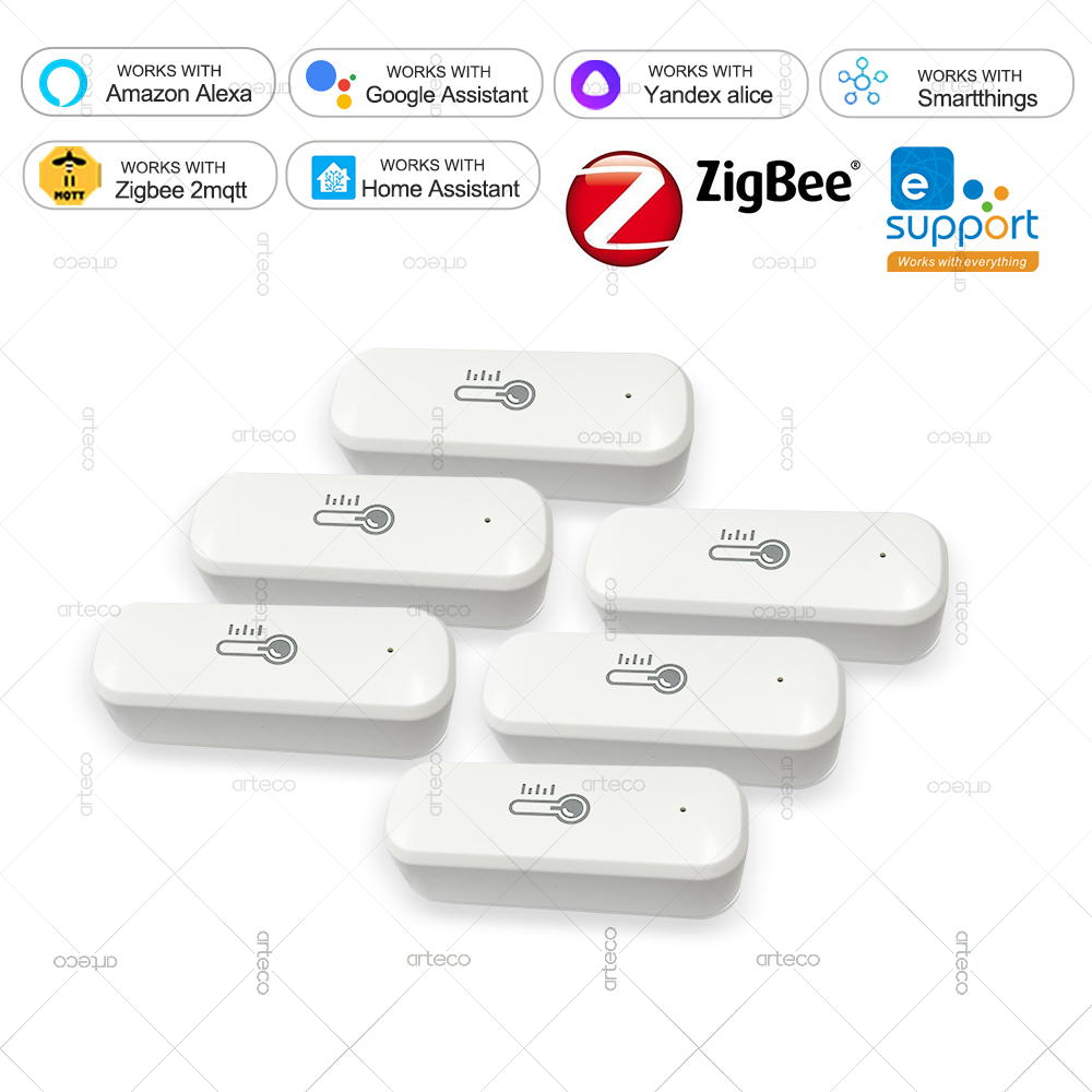 Smart Home Yandex - Zigbee Temperatur- und Feuchtigkeitssensor Smart Home