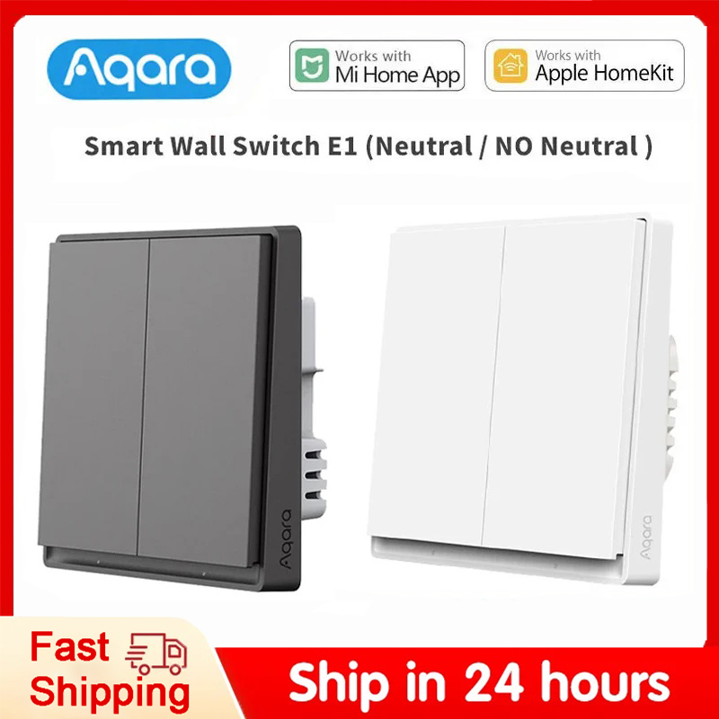 Smart Home Zestaw - Original Aqara Smart Wand Schalter E1