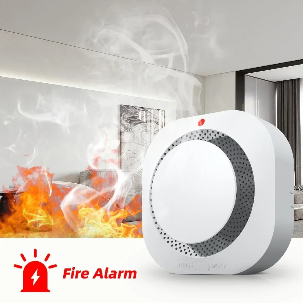 Smart Smoke Detector - 3-in-1 Unabhängiger Intelligenter Austauschbarer Rauch- und