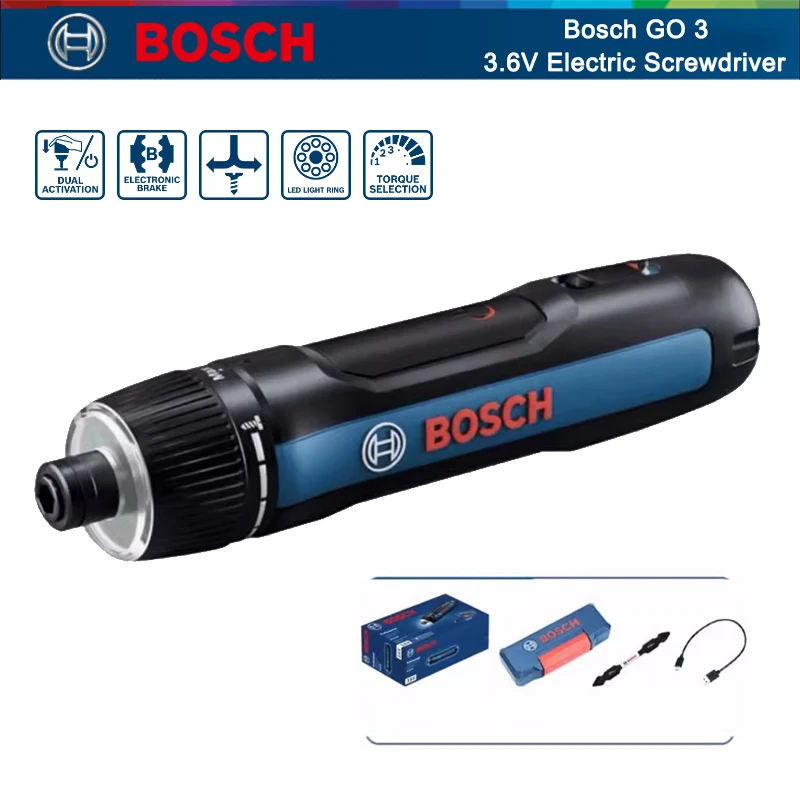 Smart Home Bosch - BOSCH Go 3 Elektrischer Schraubendreher Bosch