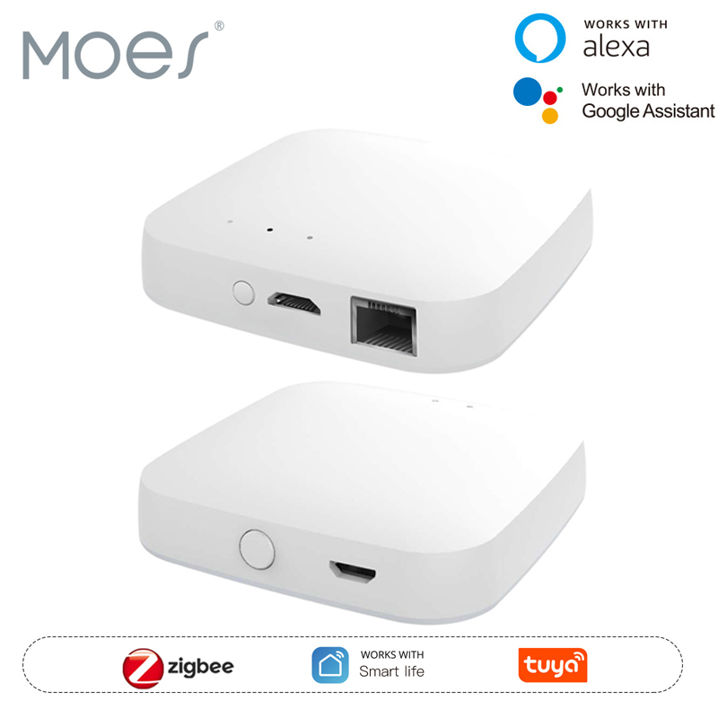 Smart Home Gira - MOES Tuya ZigBee3.0 Smart Hub, kabellose/kabelgebundene