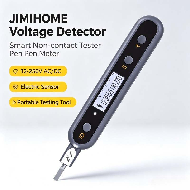 Smart Home Devices - JIMIHOME Spannungsdetektor, intelligenter berührungsloser Tester, Stiftmessgerät,