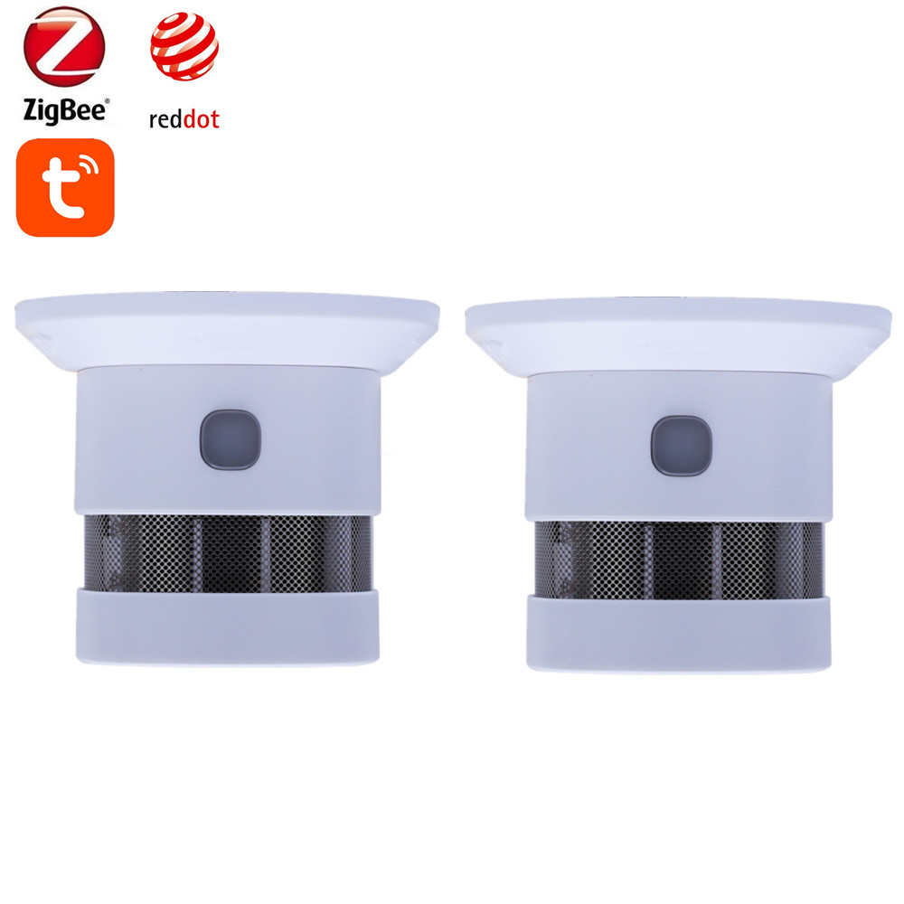 Smart Smoke Detector - Tuya Smart Zigbee Rauchmelder 85dB Laute