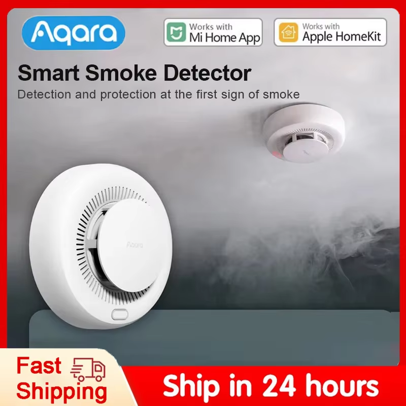 Smart Smoke Detector - Aqara Rauchmelder Sensor Feueralarm Monitor Zigbee3.0