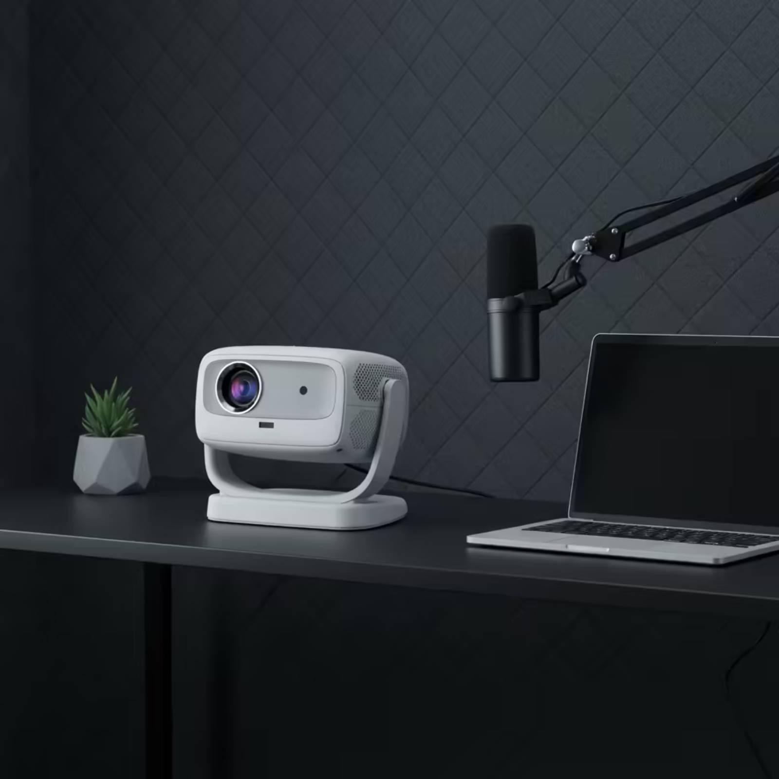 Smart Home Monitor - Smart Home Projektor Verstellbares Anzeigegerät Tragbarer