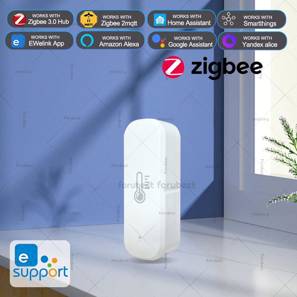 Smart Home Yandex - ZigBee Temperatur- und Feuchtigkeitssensor Smart Home
