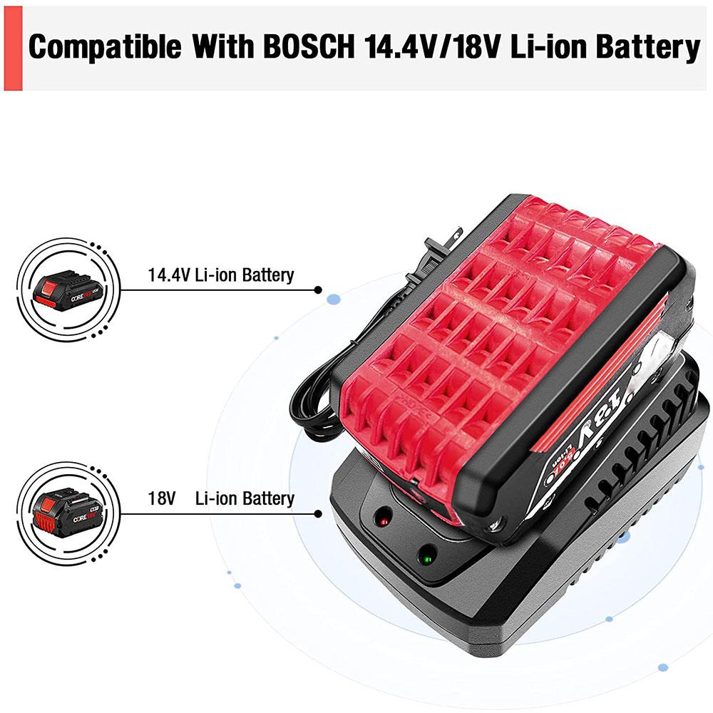 Smart Home Bosch - Elektrisches Elektrowerkzeug, Li-Ionen-Akku-Ladegerät für Bosch 14,4