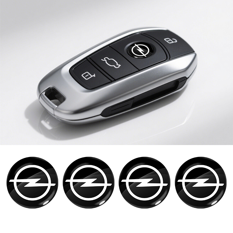 Smart Home Icon - Auto-Fernbedienungsschlüssel-Abzeichen-Aufkleber, Schlüsselaufkleber für Opel Corsa Astra