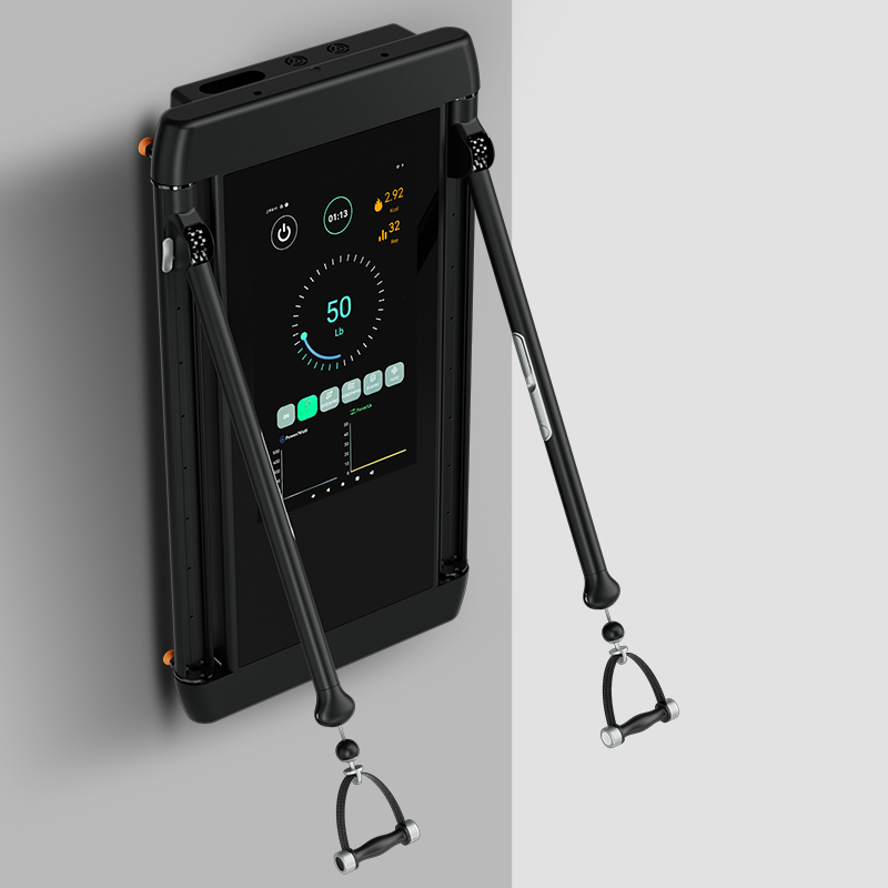 Smart Home Gym Mirror - Intelligenter Fitness-Spiegel, Multifunktionaler KI-Heimtrainer Wandmontiert oder