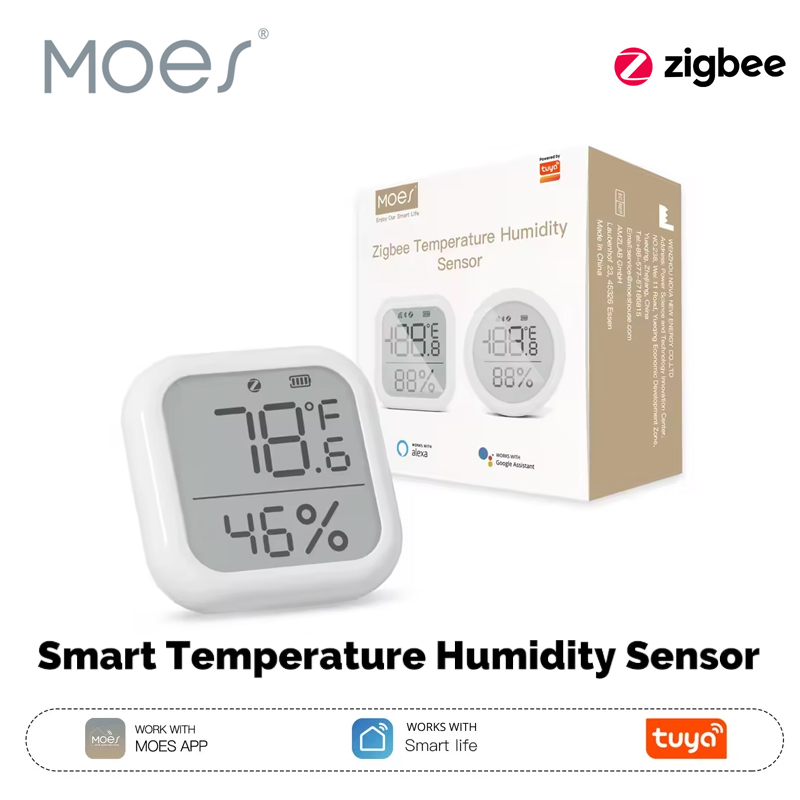 Smart Home Gira - MOES Tuya ZigBee Smart Home Temperatur-