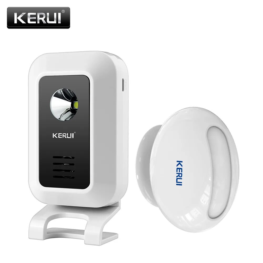 Wireless Door Sensor - KERUI M7 Willkommen Bewegungsmelder Sicherheitsalarm 32