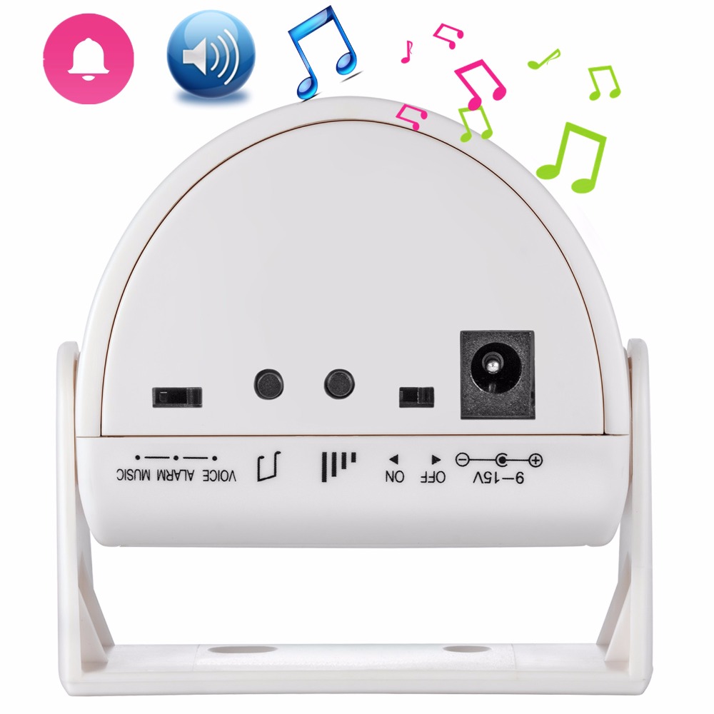 Wireless Door Sensor - 32 Songs Willkommen Infrarot Chime Türklingel