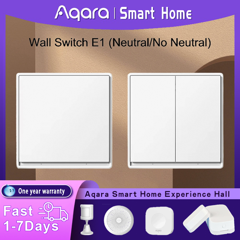 Smart Home Zestaw - Original Aqara Wand Schalter E1 Version