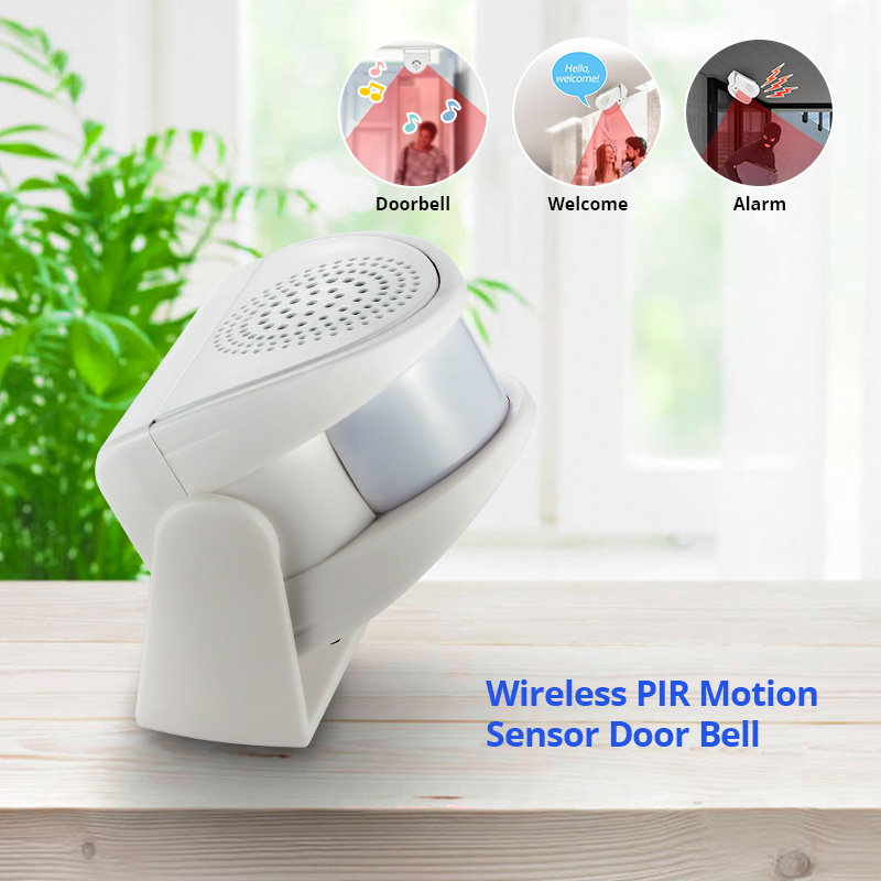 Wireless Door Sensor - 32 Songs Willkommen Infrarot Chime Türklingel
