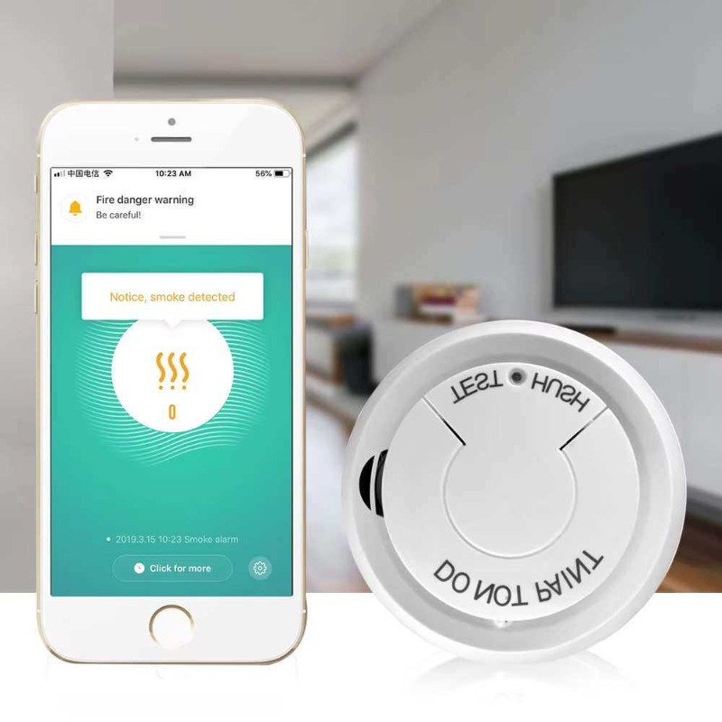WLAN-Smart-Rauchmelder mit Ech – Smart Smoke Detector Bewertung und Preis