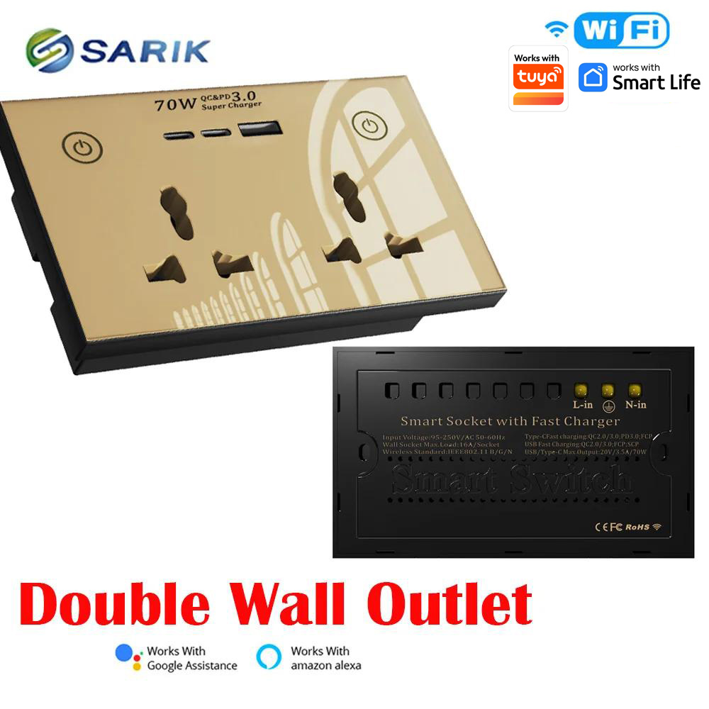 Smart Home WLAN-Wandsteckdose  – Smart Home Touchscreen Control Panel Bewertung und Preis