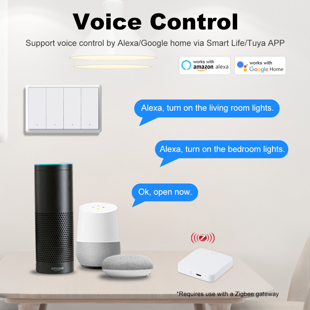 Manhot Smart Zigbee Schalter,  – Smart Home Life Bewertung und Preis