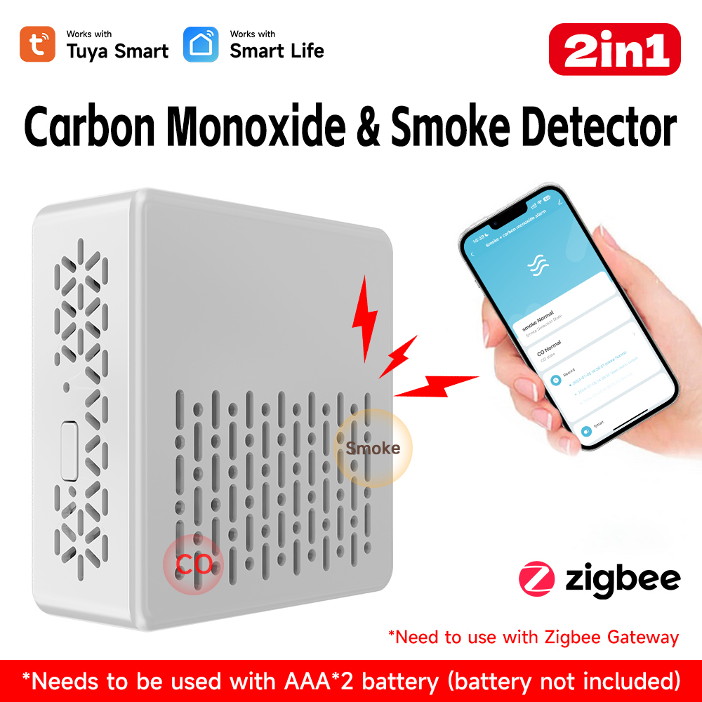 Tuya WIFI Kohlenmonoxid-Rauchm – Smart Smoke Detector Bewertung und Preis