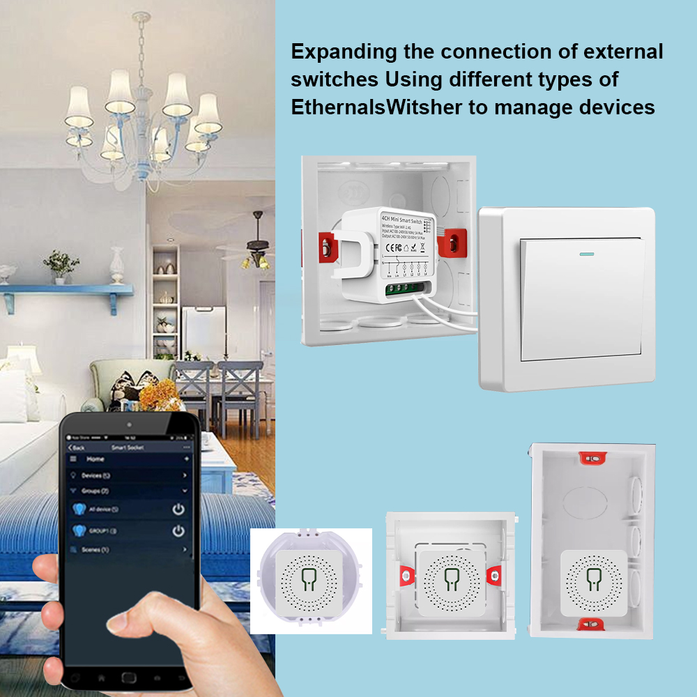 Tuya WiFi Smart-Schalter 1/2/3 – Smart Home Life Bewertung und Preis