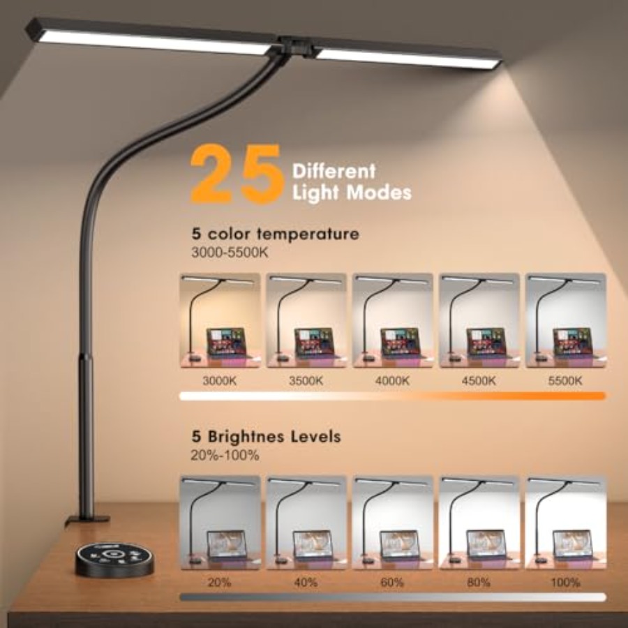 LED-Schreibtischlampe für Büro – Smart Home Monitor Bewertung und Preis