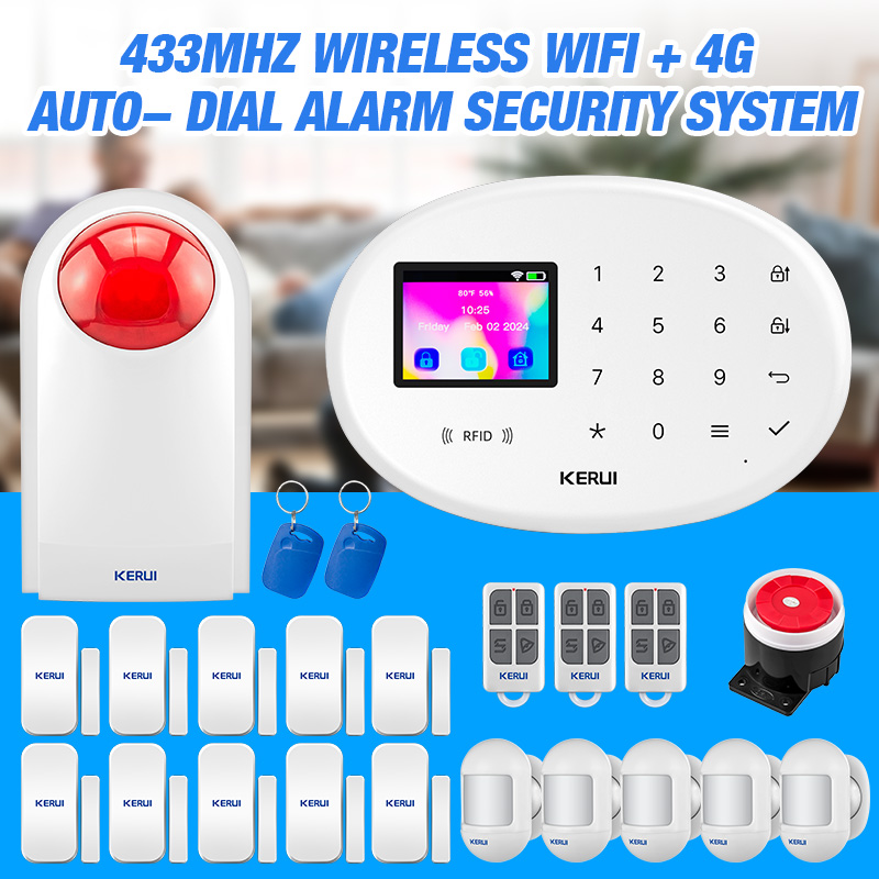 KERUI 4G Tuya Smart Alarm Syst – Smart Smoke Detector Bewertung und Preis