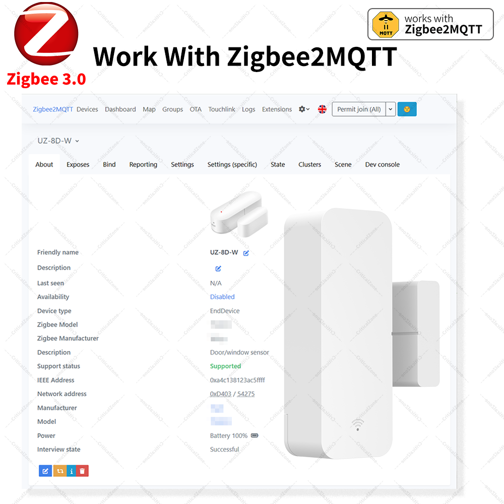 Zigbee 3.0 Tür-Fenster-Sensor, – Smart Home Yandex Bewertung und Preis