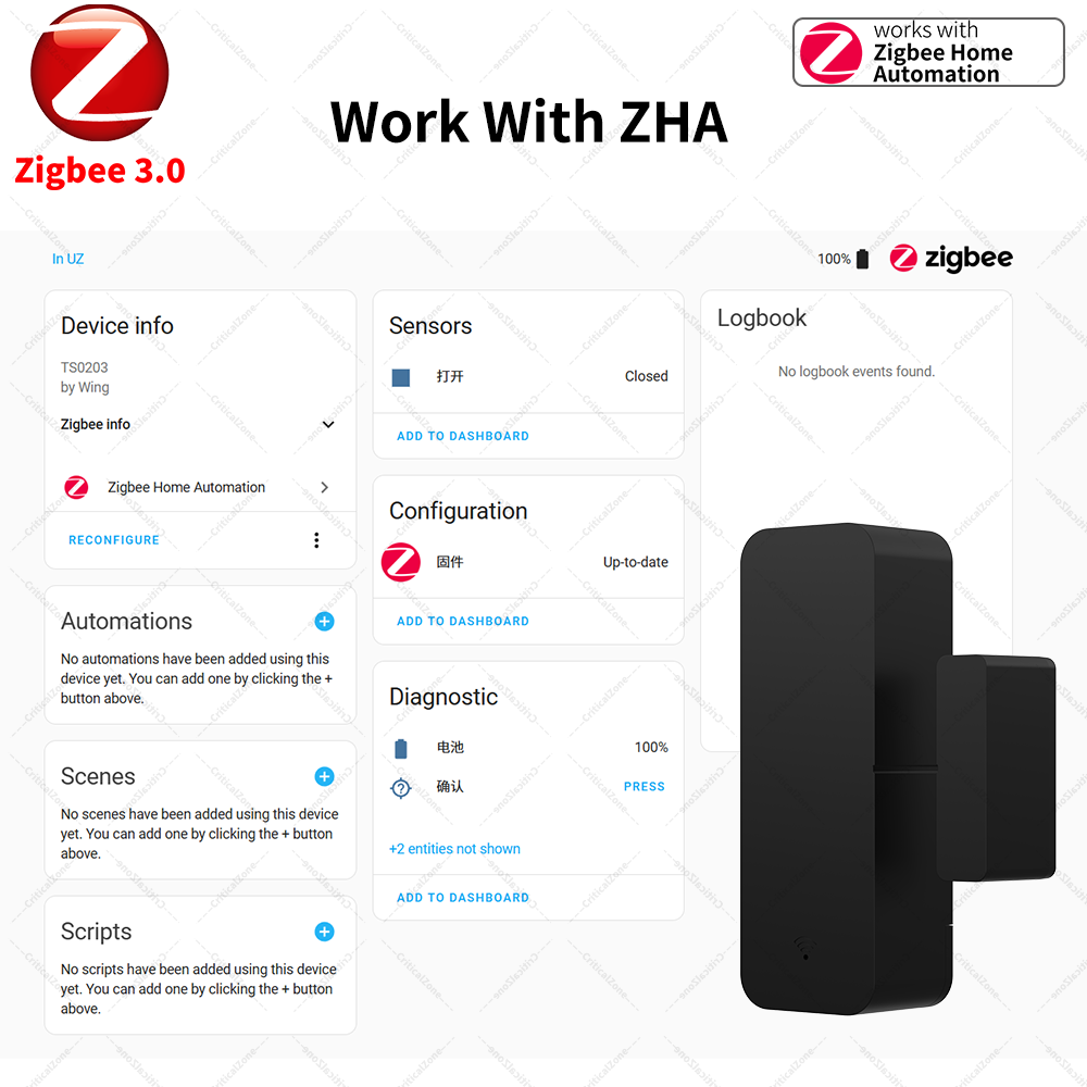Zigbee 3.0 Tür-Fenster-Sensor, – Smart Home Yandex Bewertung und Preis