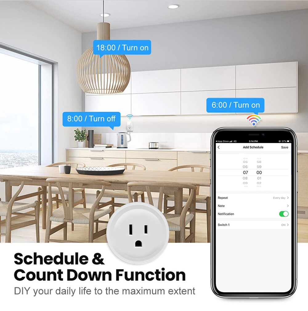 16A Tuya Smart WiFi Stecker US – Smart Home Japan Bewertung und Preis
