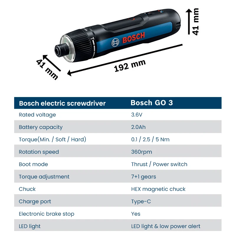 BOSCH Go 3 Elektrischer Schrau – Smart Home Bosch Bewertung und Preis