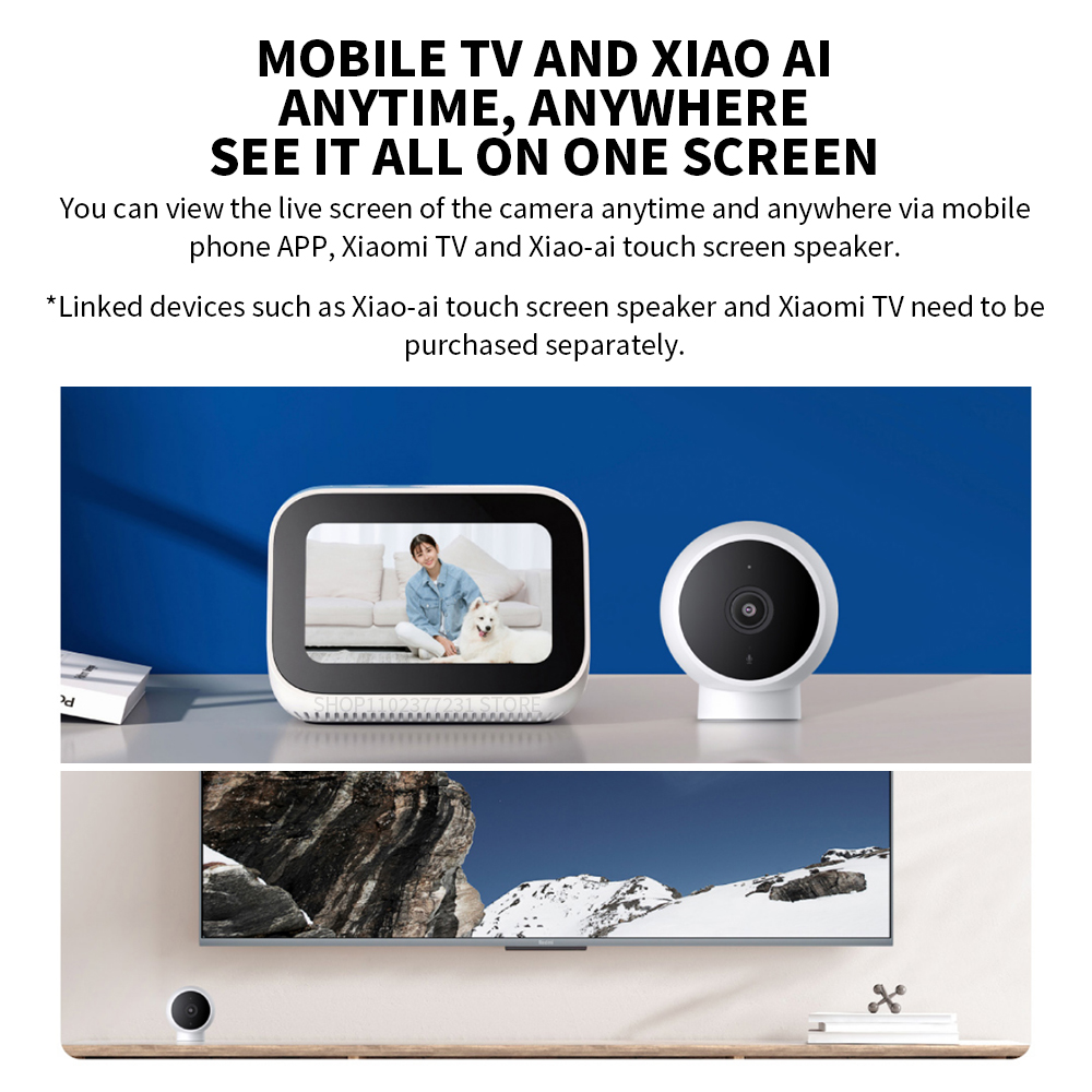 XIAOMI Smart IP-Kamera Standar – Smart Home Zestaw Bewertung und Preis