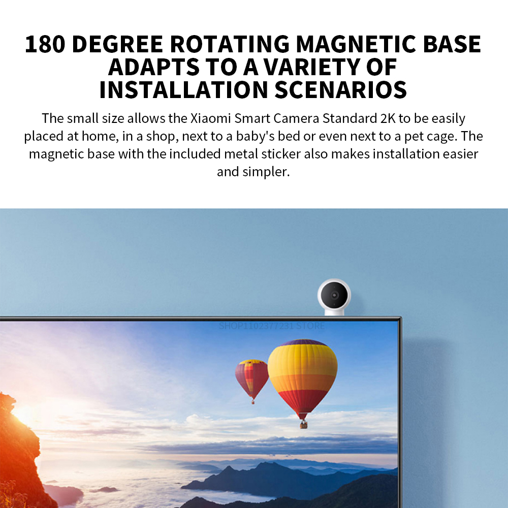 XIAOMI Smart IP-Kamera Standar – Smart Home Zestaw Bewertung und Preis