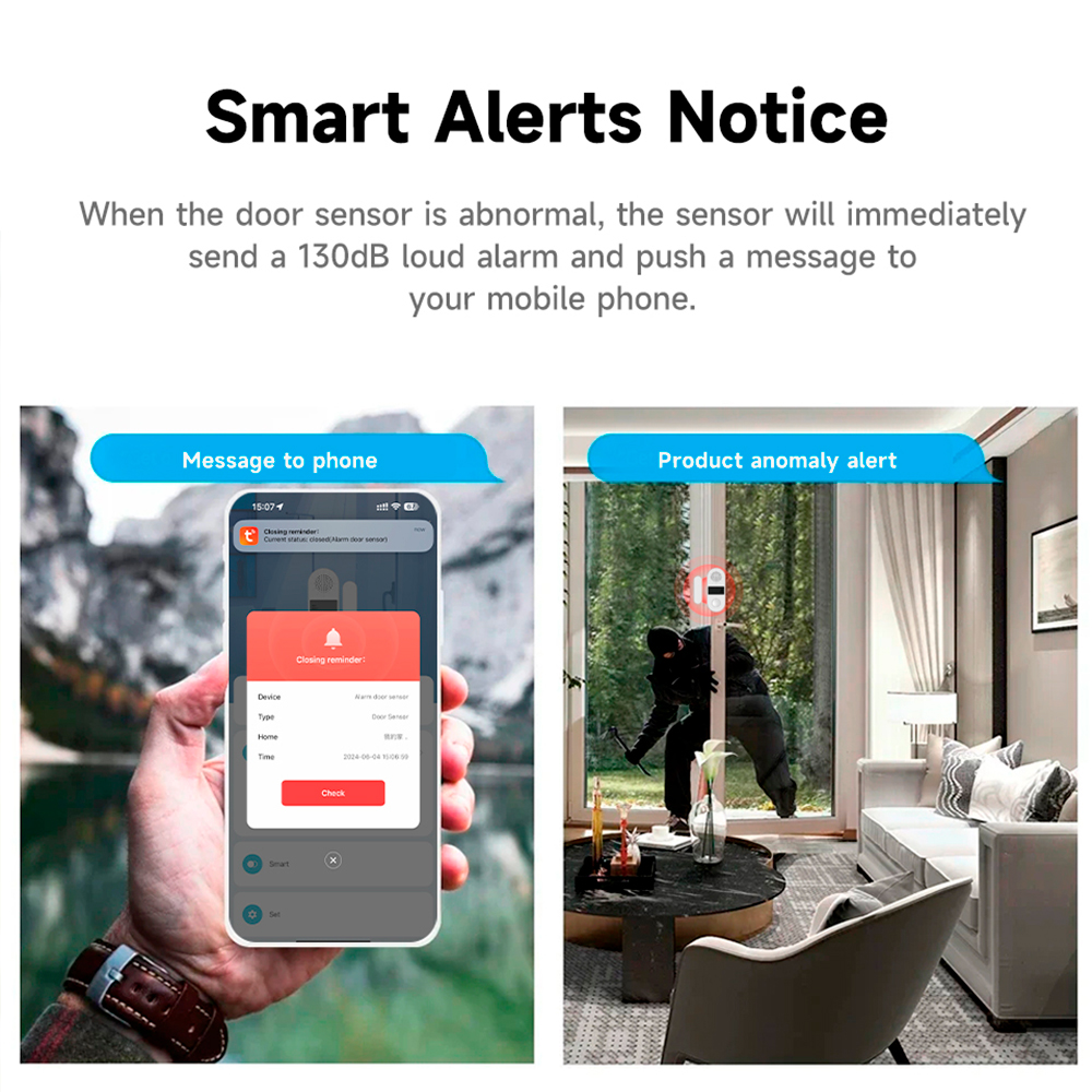 Tuya Zigbee Kabelloser Tür- un – Wireless Door Sensor Bewertung und Preis