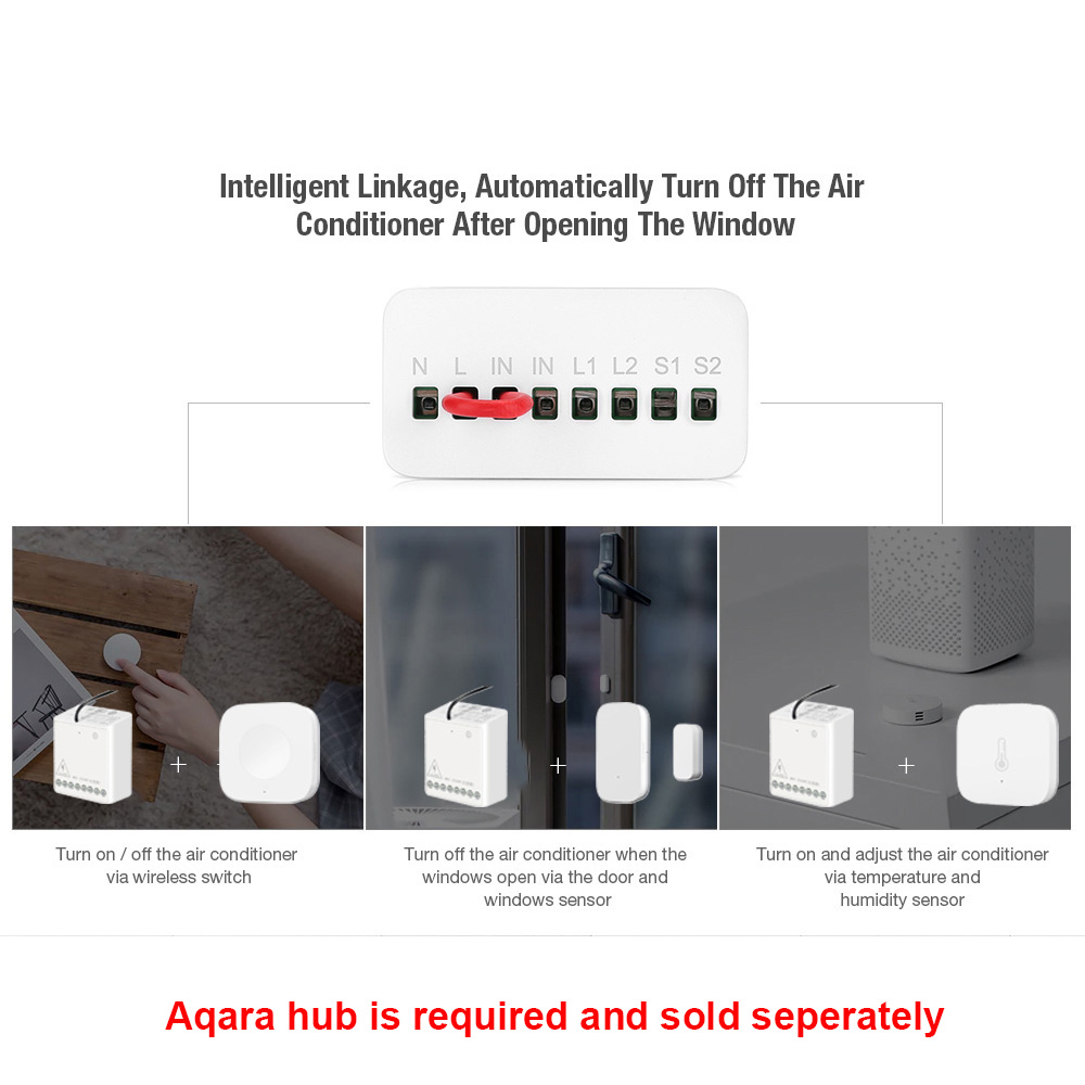 Original Aqara Smart Zweiwege- – Smart Home Zestaw Bewertung und Preis