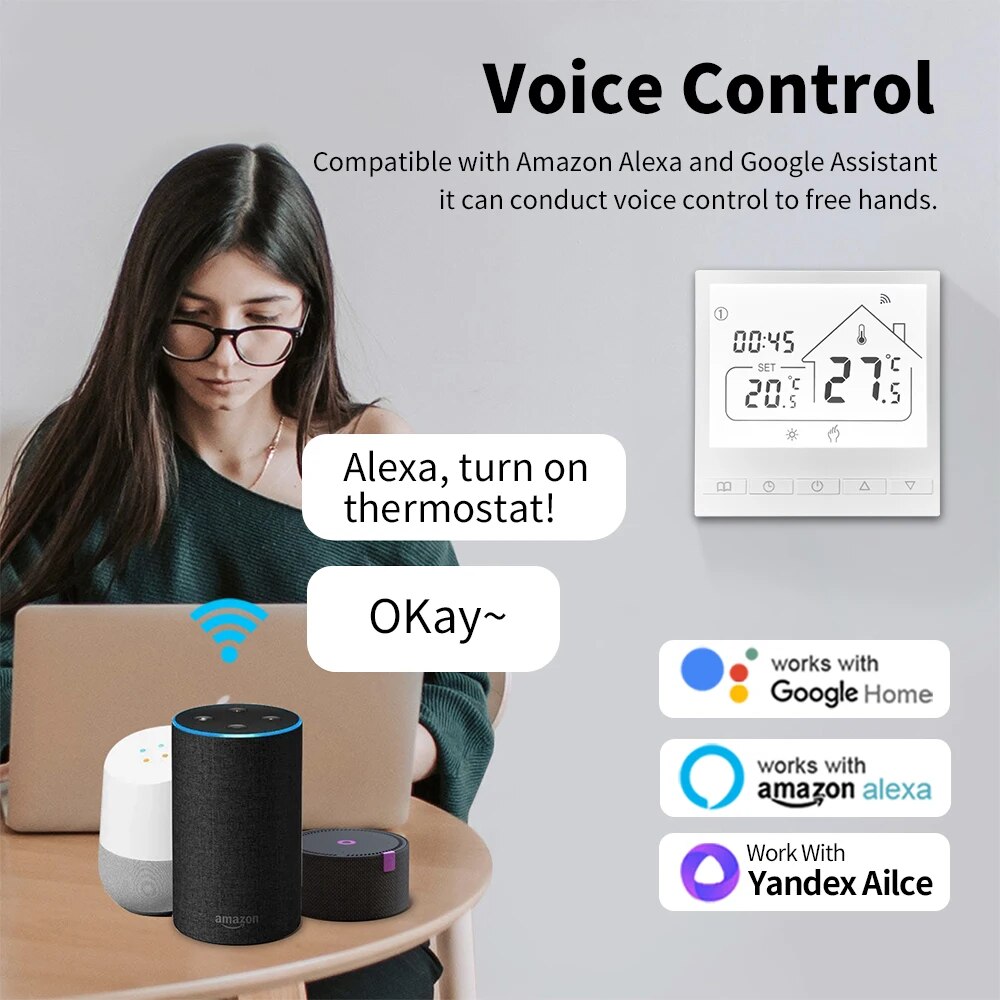 Tuya Smart WLAN-Thermostat für – Smart Home Yandex Bewertung und Preis