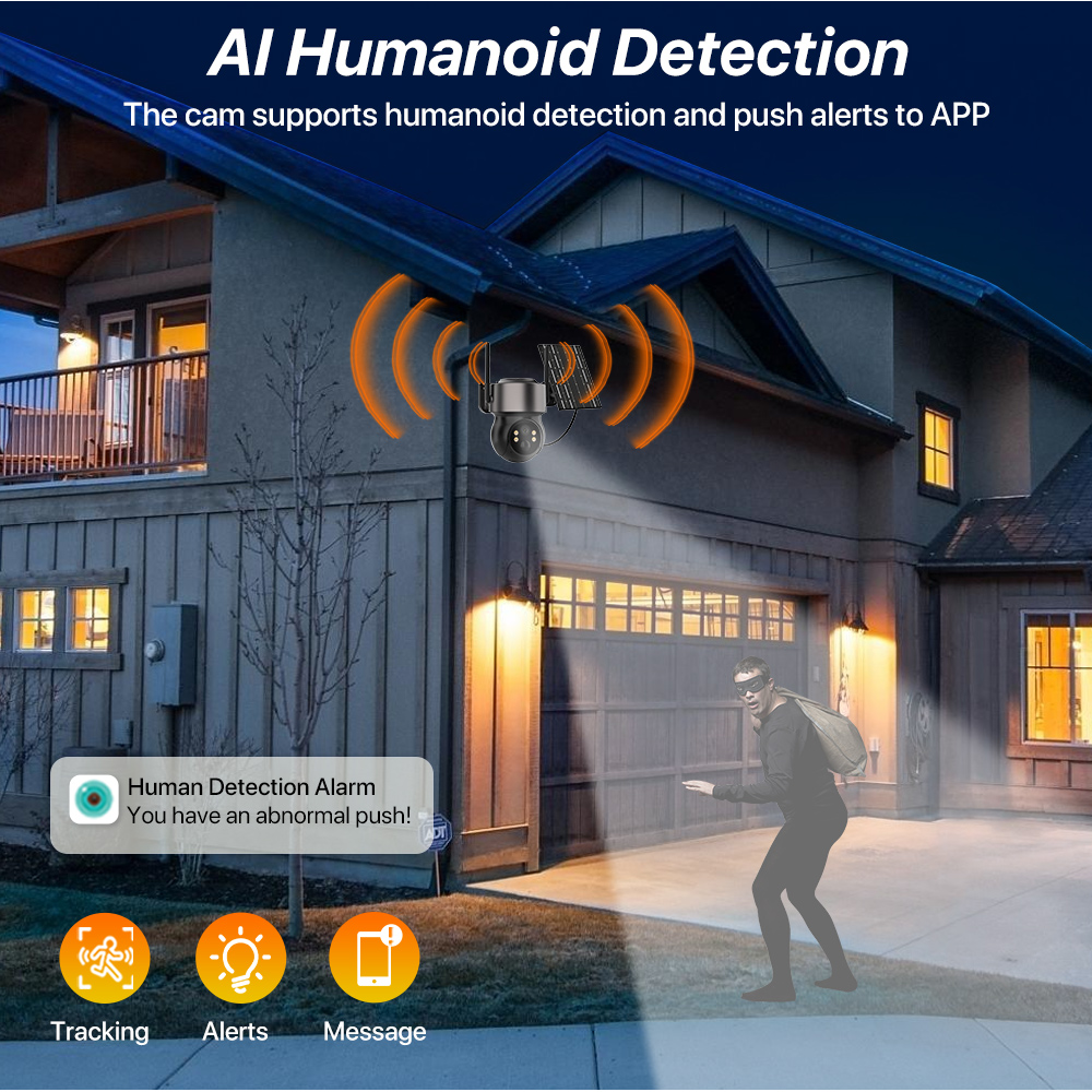 4MP 4G SIM Solarbetriebene Auß – Smart Home Cctv Bewertung und Preis
