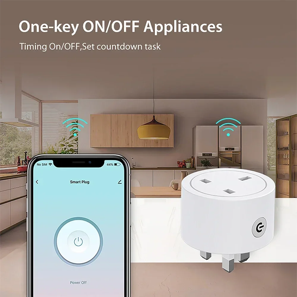 Zigbee Smart Stecker 16A UK-St – Smart Home Monitor Bewertung und Preis