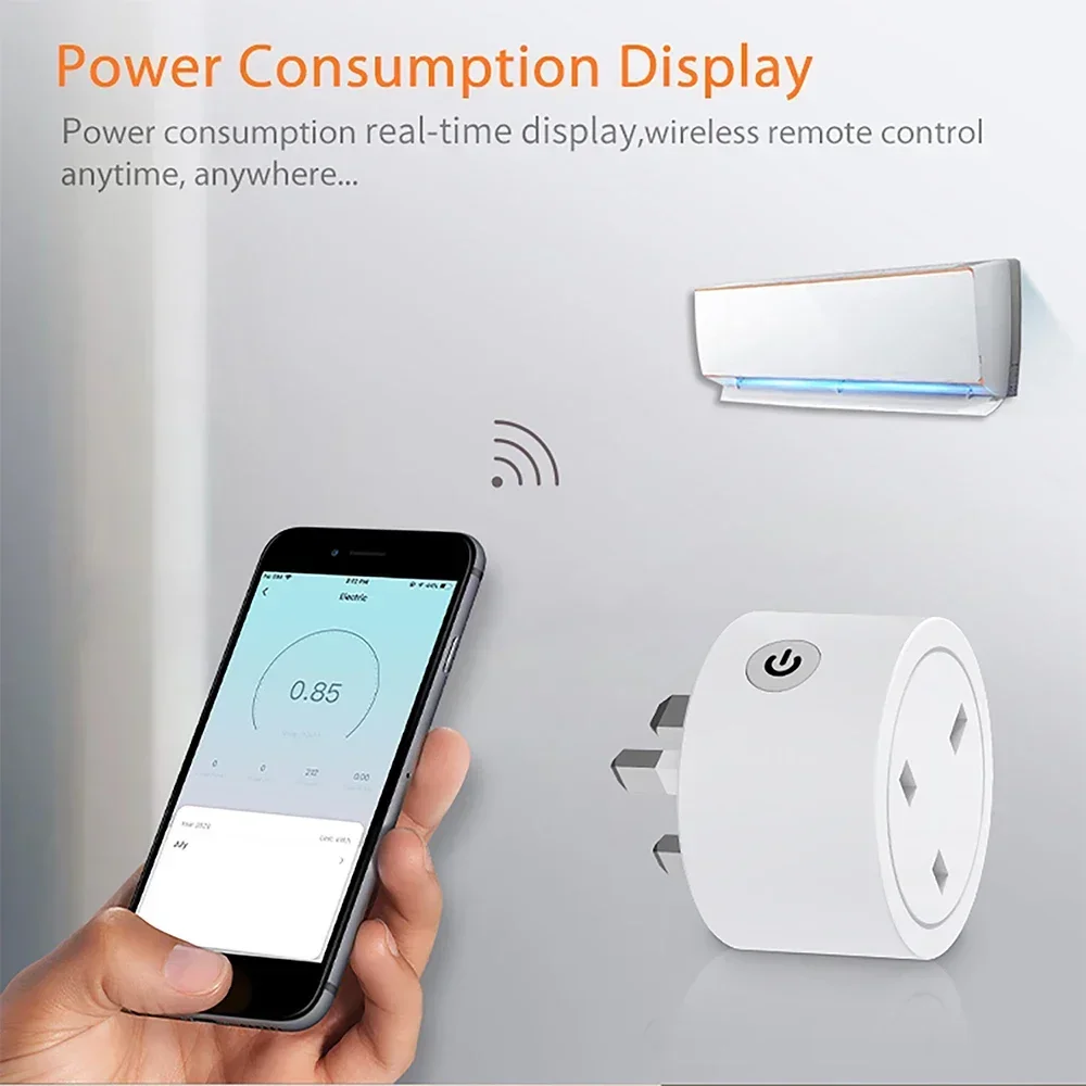Zigbee Smart Stecker 16A UK-St – Smart Home Monitor Bewertung und Preis