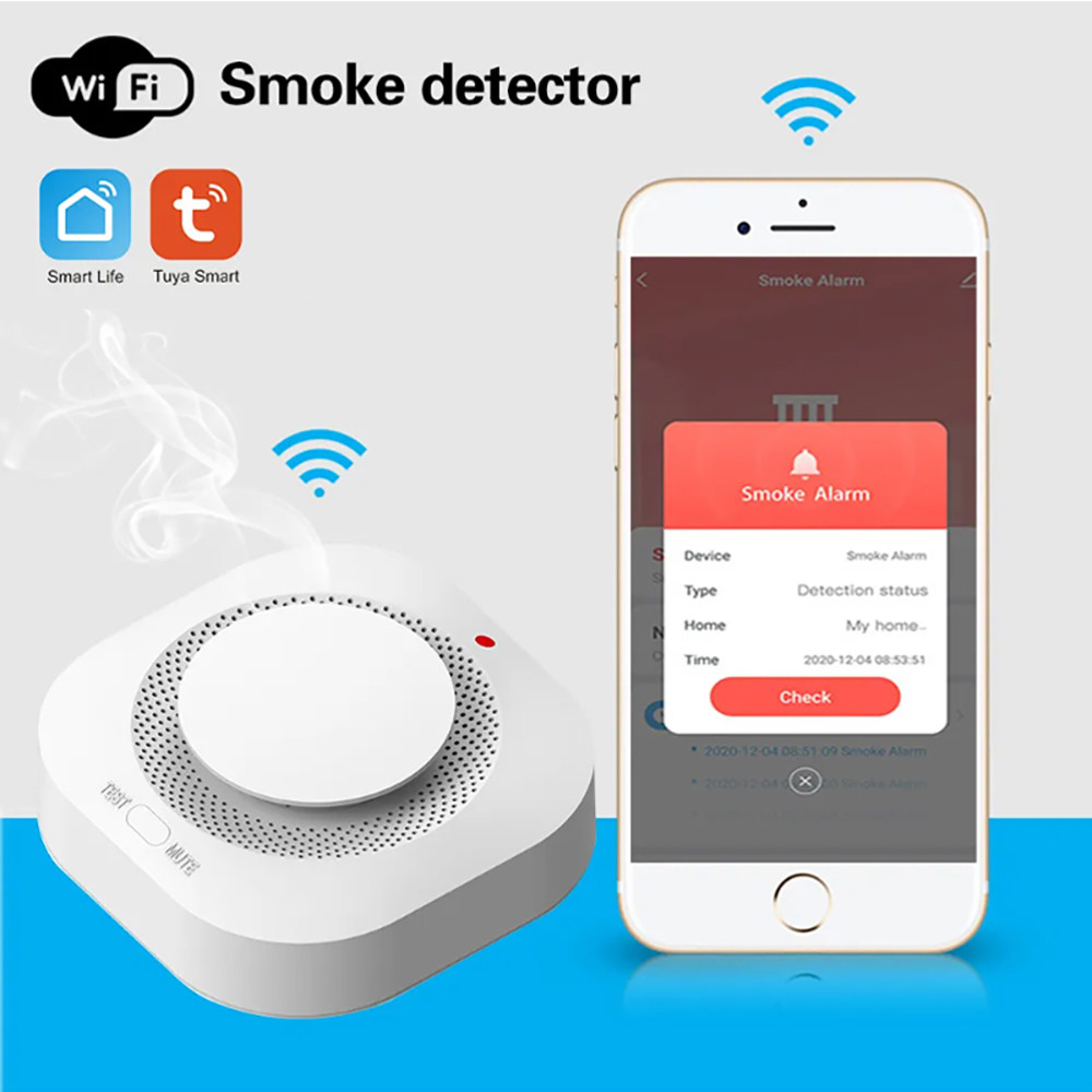 Tuya Zigbee WiFi Smart Rauchme – Smart Smoke Detector Bewertung und Preis