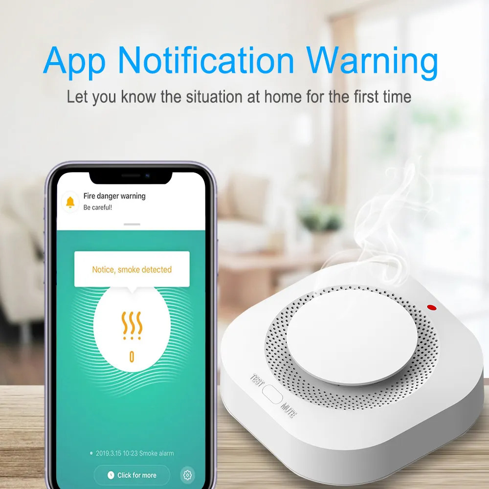 Tuya Zigbee WiFi Smart Rauchme – Smart Smoke Detector Bewertung und Preis