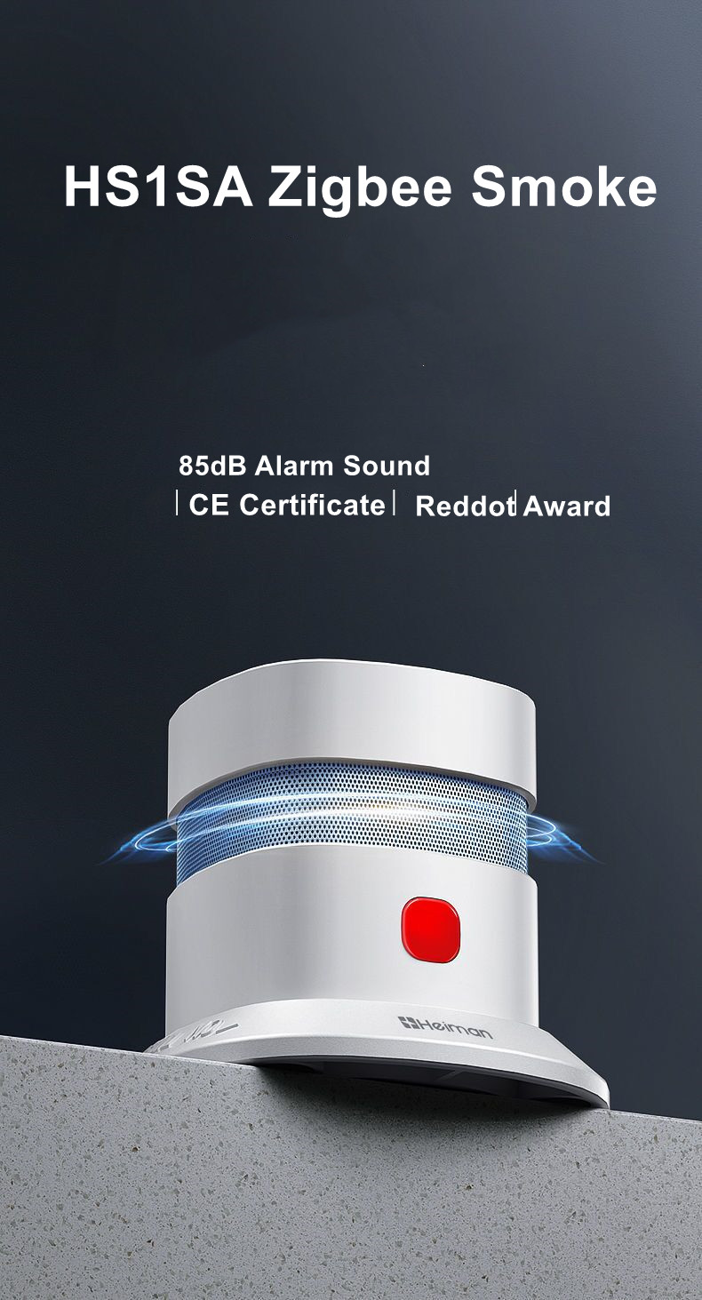 Tuya Smart Zigbee Rauchmelder  – Smart Smoke Detector Bewertung und Preis
