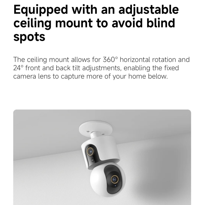 Xiaomi Smart Camera C500 Dual- – Smart Home Zestaw Bewertung und Preis