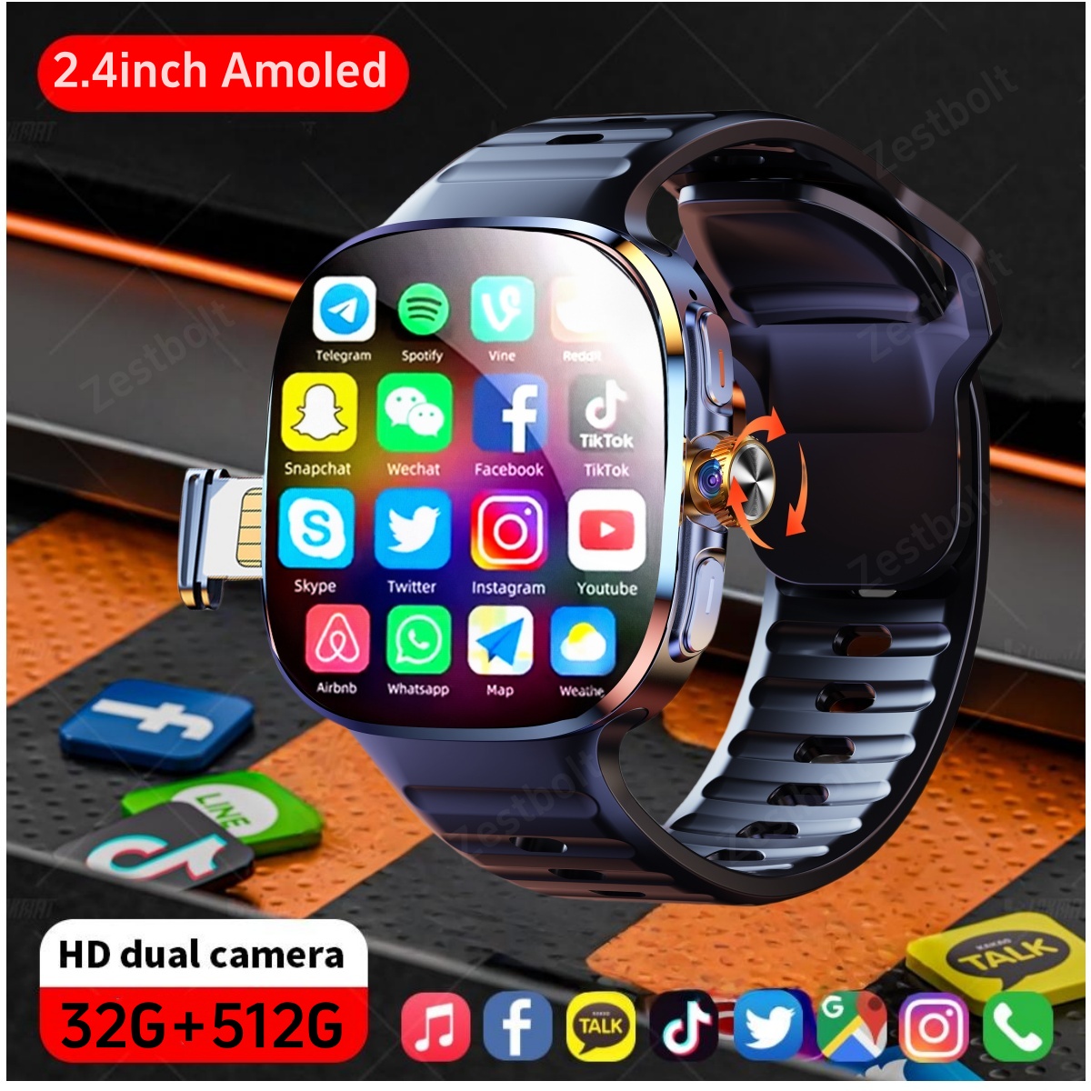 M99 Smartwatch 2,4 Zoll größer – Smart Home Japan Bewertung und Preis