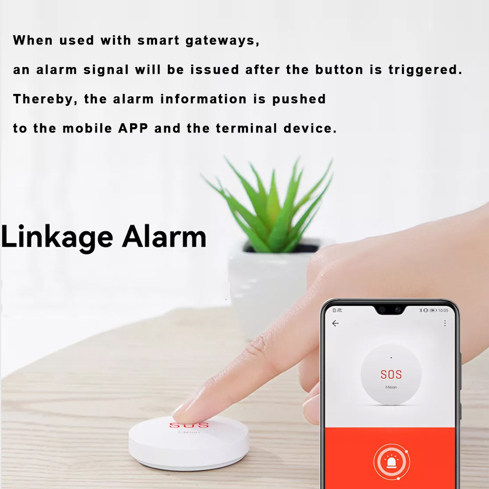 Zigbee Tuya SOS Notfall Taste  – Smart Home Gira Bewertung und Preis
