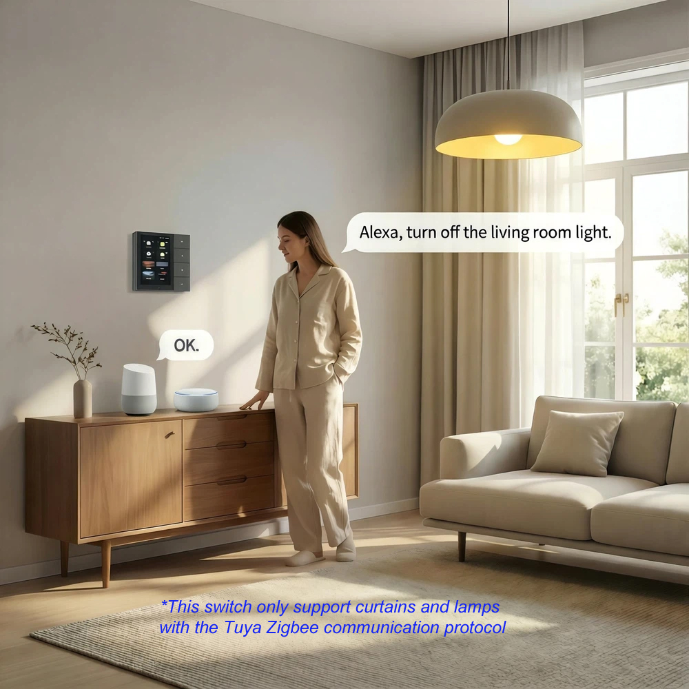 WLAN-Touchscreen Drehbarer Int – Smart Home Icon Bewertung und Preis