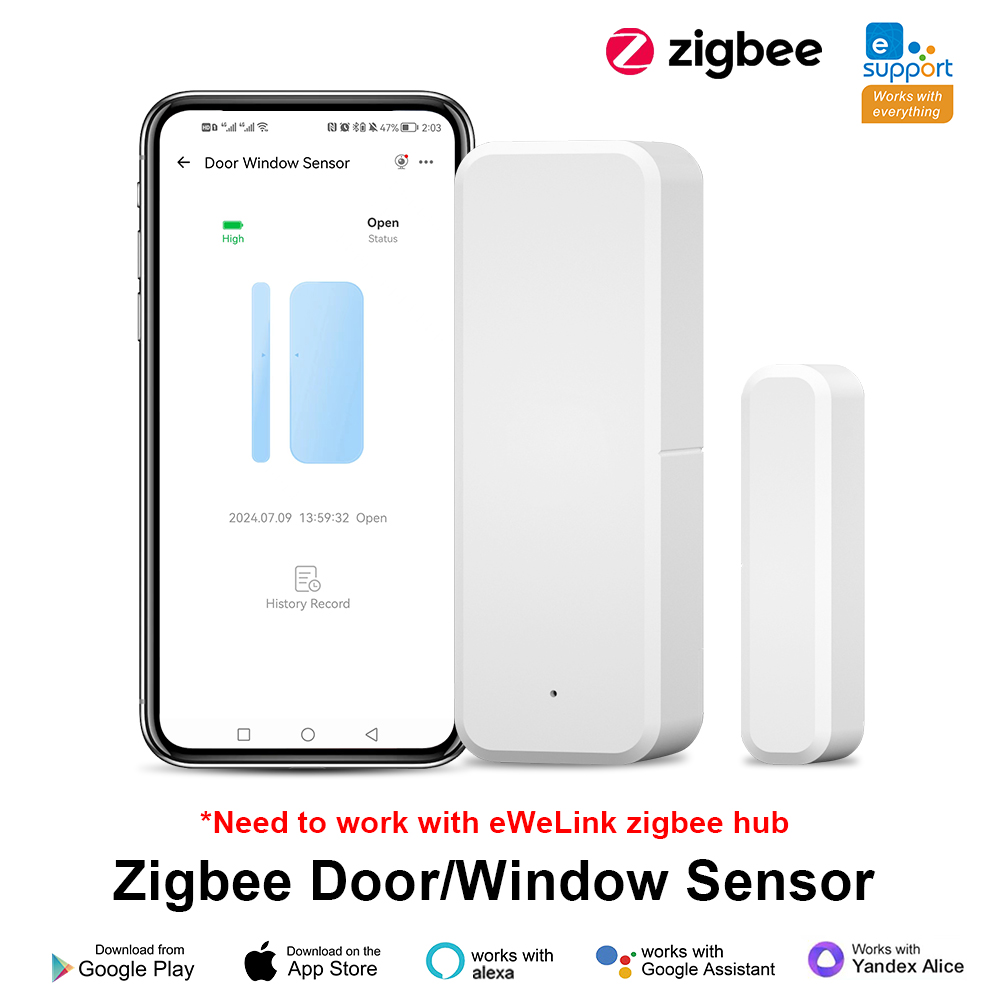 ZigBee Tür-Fenster-Sensor eWeL – Smart Home Yandex Bewertung und Preis