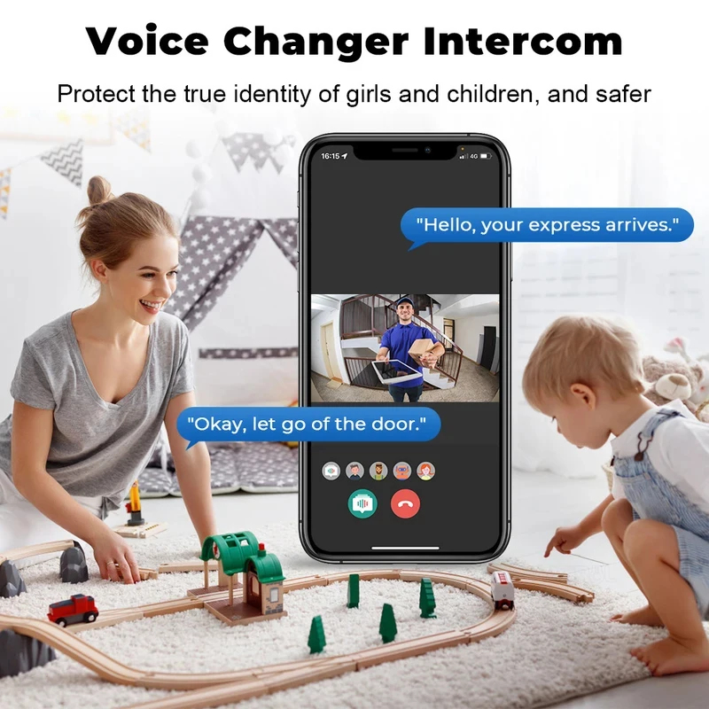 Smart Home WLAN-Video-Türkling – Smart Home Cctv Bewertung und Preis