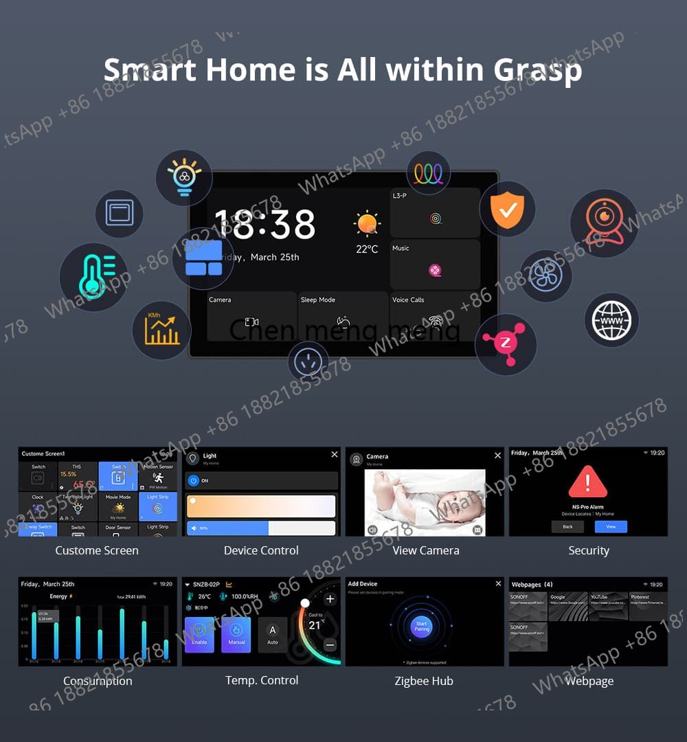NSPanel Pro 120/86 Smart Home  – Smart Home Touchscreen Control Panel Bewertung und Preis