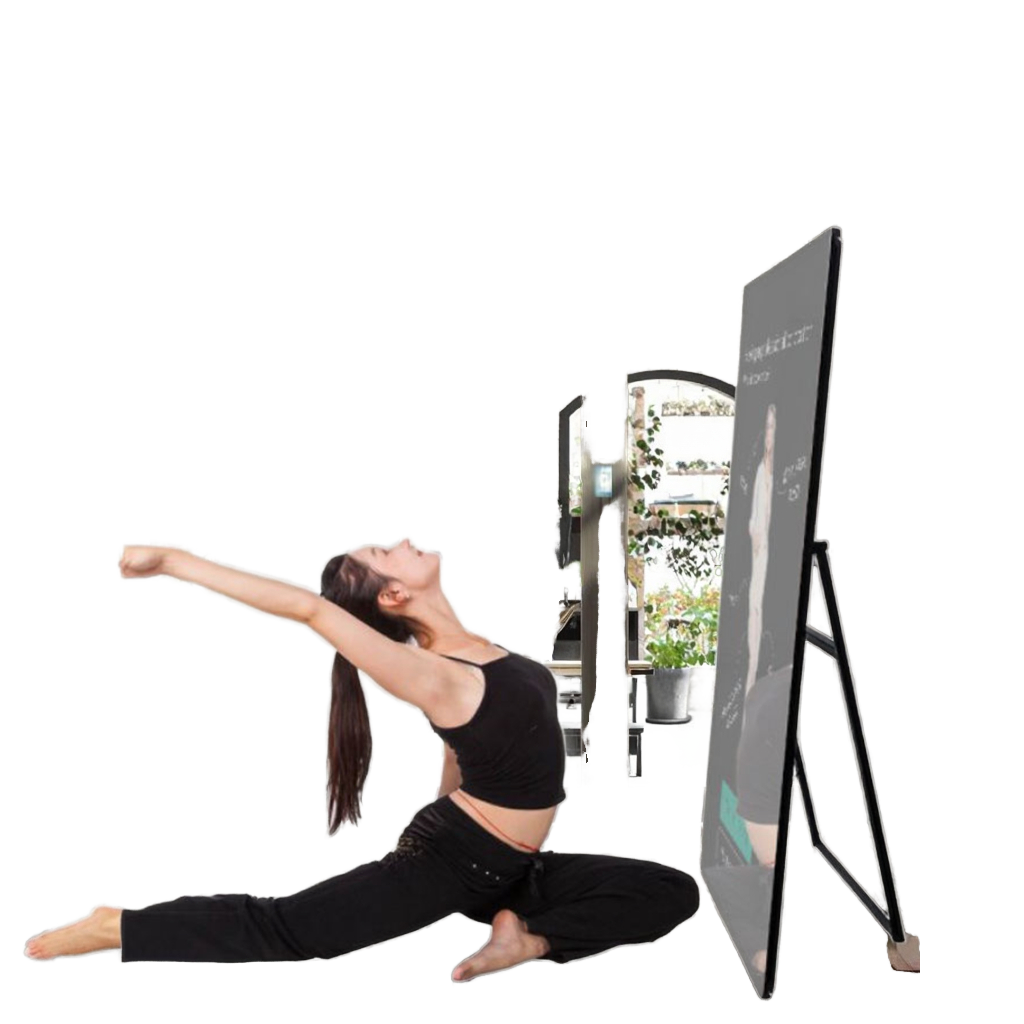 Intelligenter A-förmiger Fitne – Smart Home Gym Mirror Bewertung und Preis