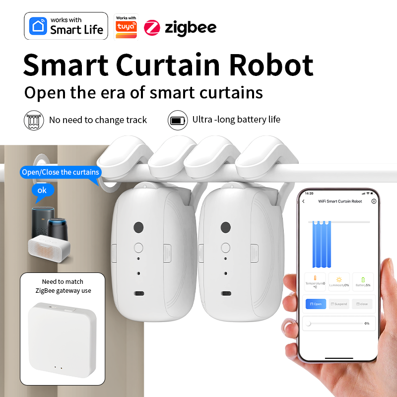 Zigbee Smart Vorhang Fahrer Ro – Smart Home Life Bewertung und Preis